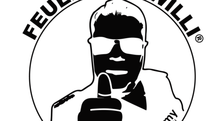 Logo von FeuerwehrWilli Konterfei von dem YouTuber FeuerwehrWilli